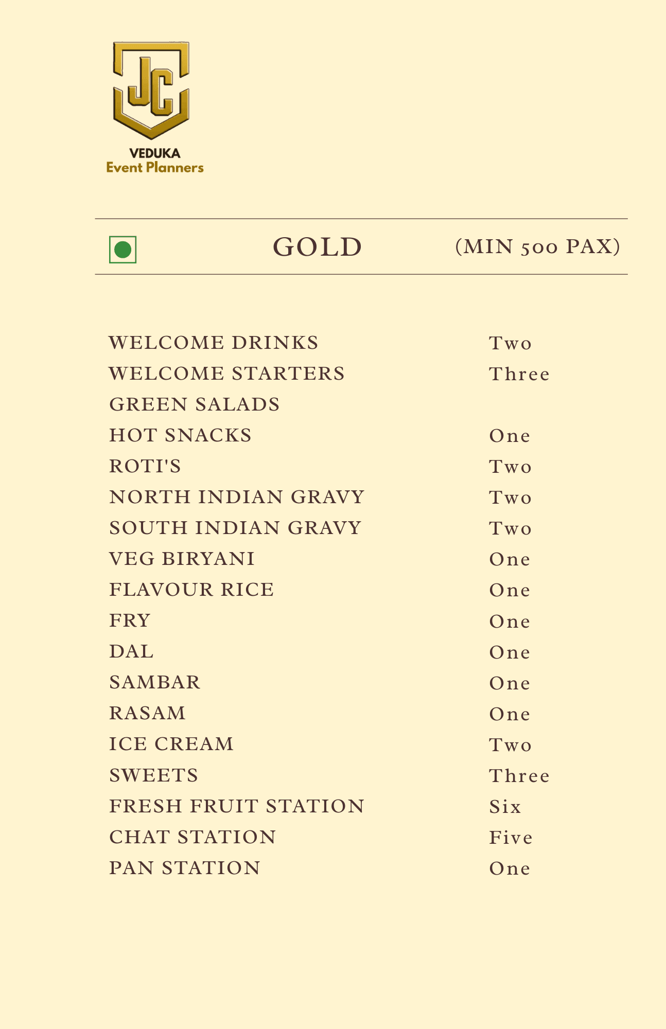 Vegetarian Gold