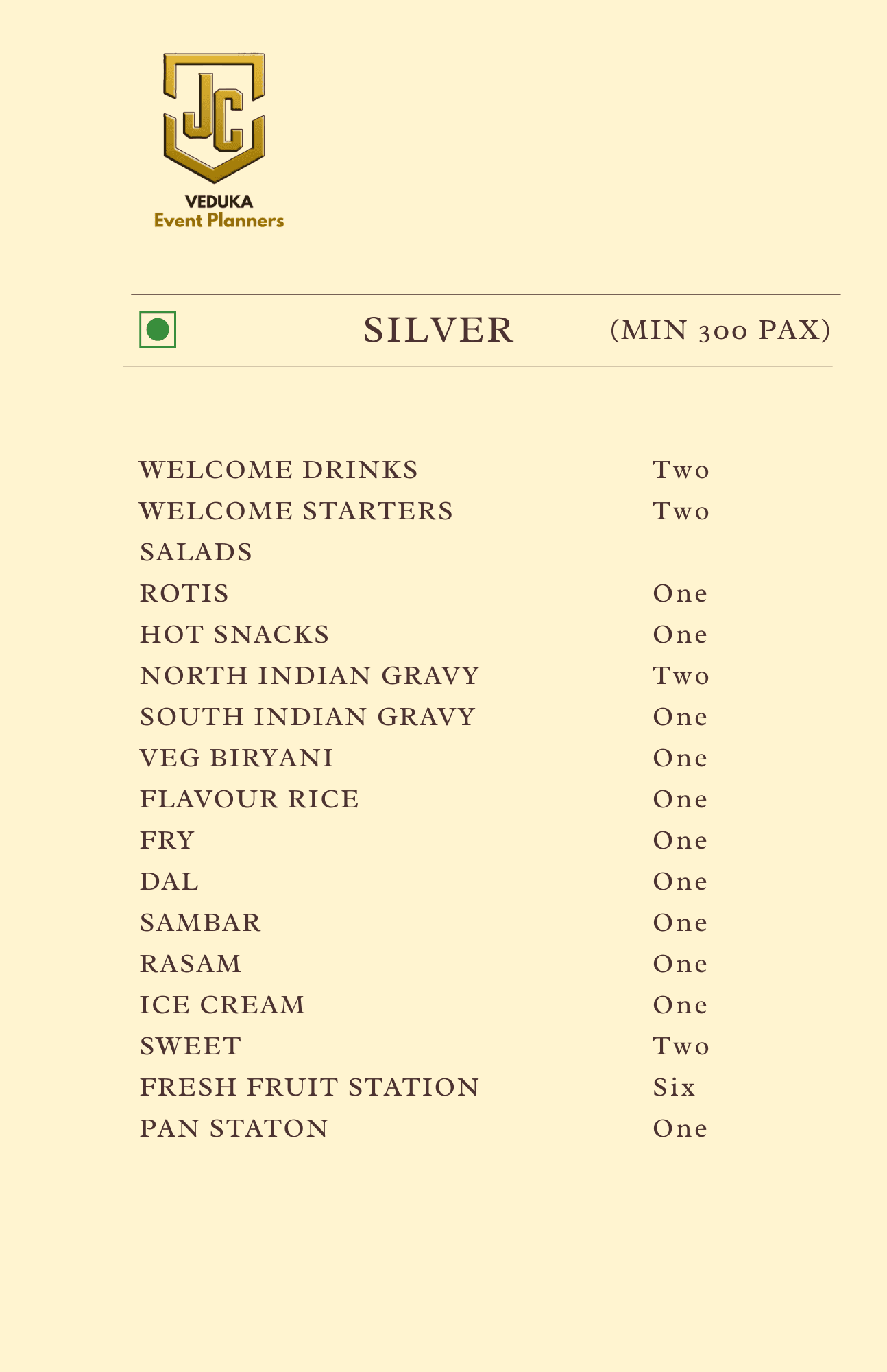 Vegetarian Silver